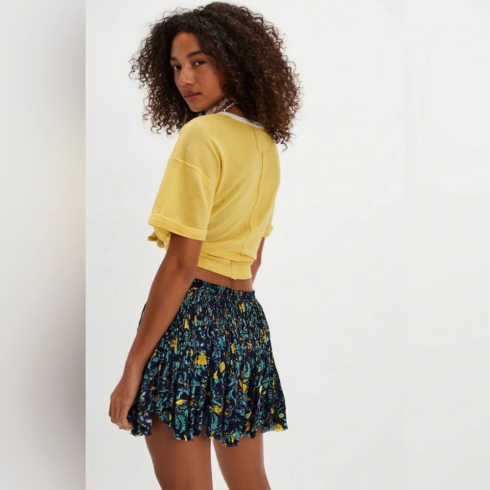 FP‎ ONE Third charm mini printed NWOT navy combo